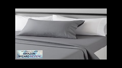 Amazon Basics Lightweight Super Soft Easy Care Microfiber 3-Piece Bed Sheet Set Review