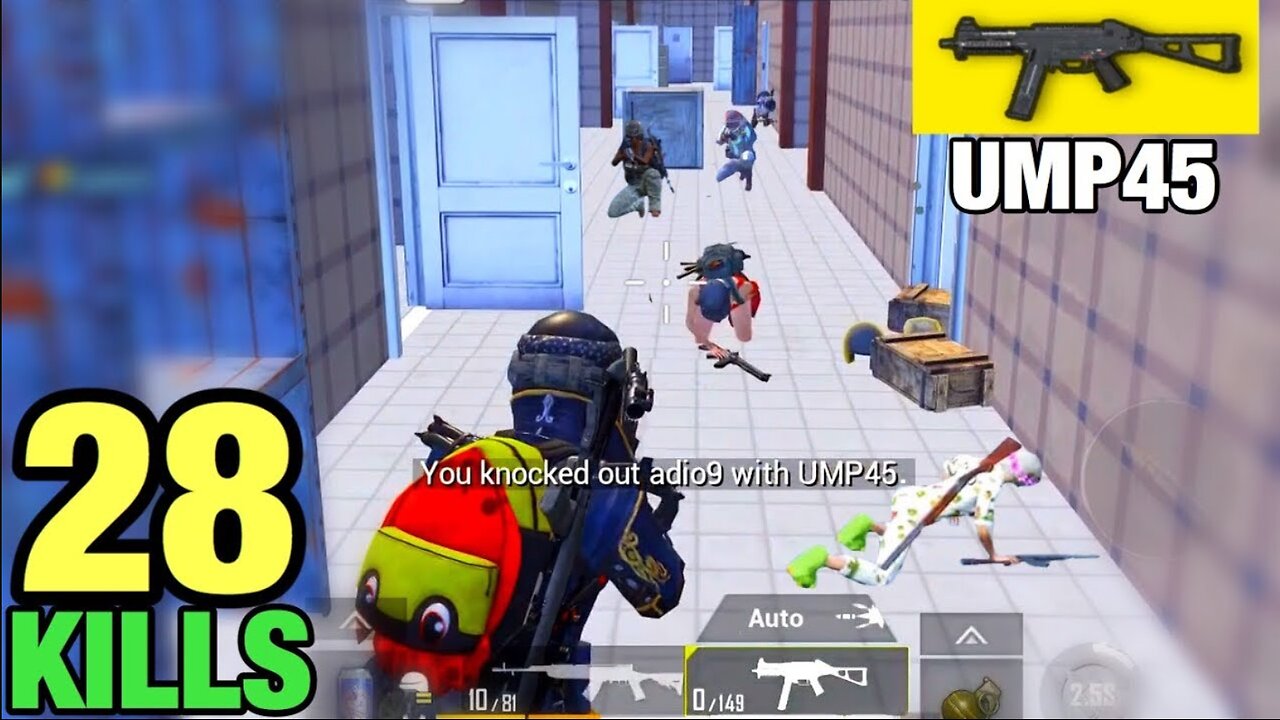 NEW GUN UMP45 | BEST GAMEPLAY AFTER NEW UPDATE | PUBG MOBILE TACAZ