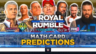 WWE Royal Rumble 2025 - Match Card Predictions [v3] | Bevelock