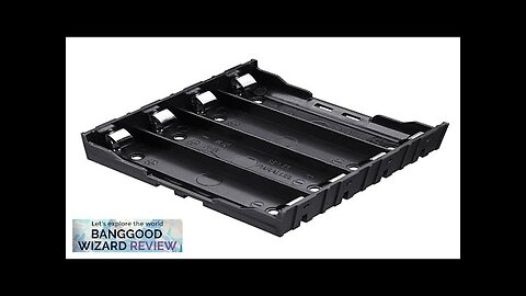 4 Slots 18650 Battery Holder Plastic Case Storage Box for 4*3.7V 18650 Review