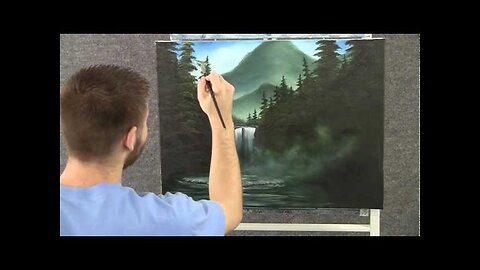 Paint with Kevin Hill - Misty Waterfall