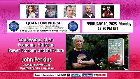 Featured Guest: JOHN PERKINS-Confessions of An Economic Hit Man: Power, Economy and the Future