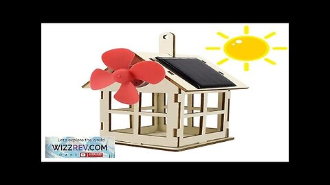 Solar Hut Windmill for Primary School Students Science Technology Small Production Review