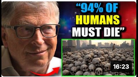 Bill Gates 'Predicts' Black Swan Event Will Depopulate 94% of Global Population