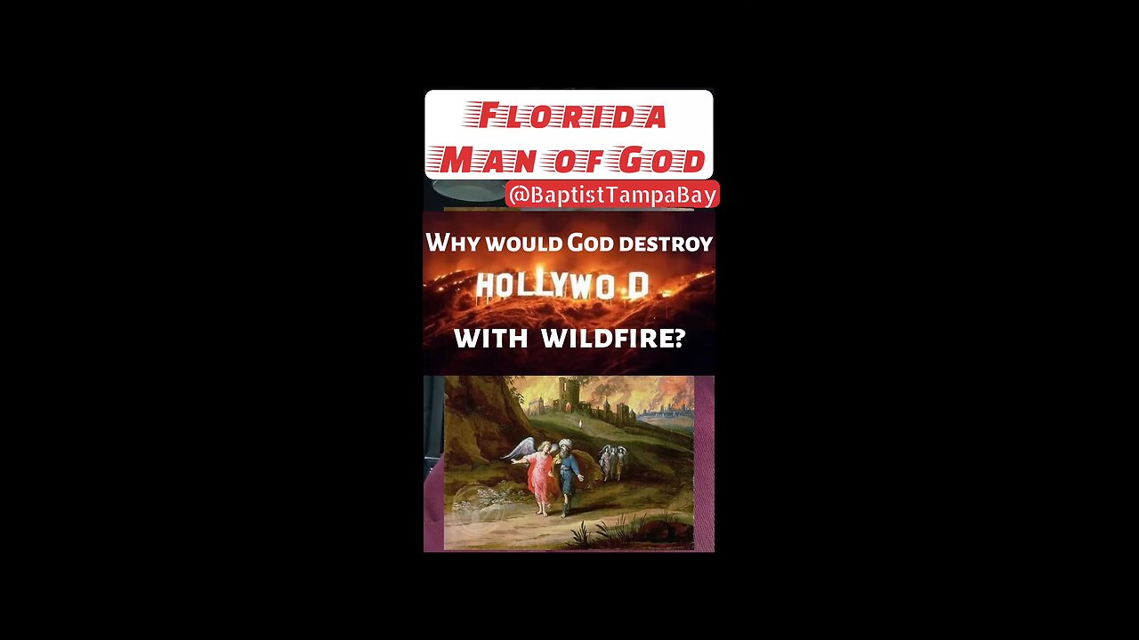 Why Is God Judging California with Wildfire?