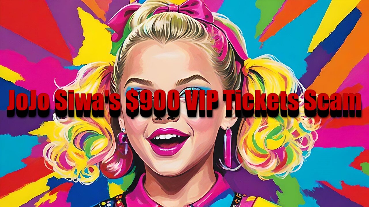 JoJo Siwa's $900 VIP Tickets Scam