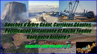 Ceppi d'albero giganti, cave giganti... nella nostra storia? indagine approfondita #3