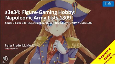 s3e34: Figure-Gaming Hobby: Napoleonic Army Lists 1809