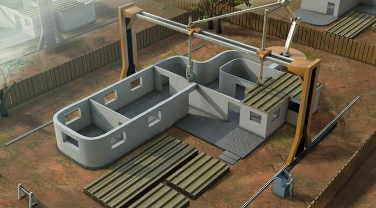 Revolutionizing Construction: 3D-Printed Houses