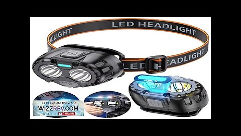 Bikight Smart Sensor Powerful LED Headlamp USB Charging Emergency Head Flashlight 250LM Review