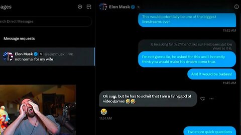 more leaked DMs from Elon Musk