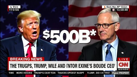 “Breaking News: Apple’s $500B Plan & Trump’s Media War! 🇺🇸📢”