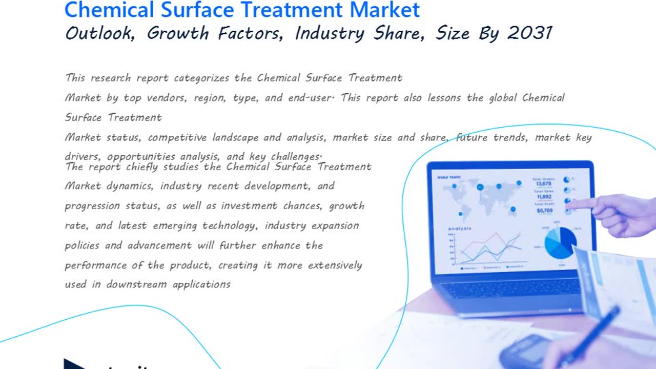 Chemical Surface Treatment Market: Market Dynamics, Size, Share, and Insights to 2031