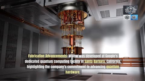 Willow Chip project and Google quantum computing AI superconducting processor Qubit Count Alphabet