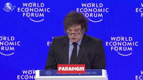 WEF Crowd’s Jaws Drop as Javier Milei Roasts Them to Their Faces