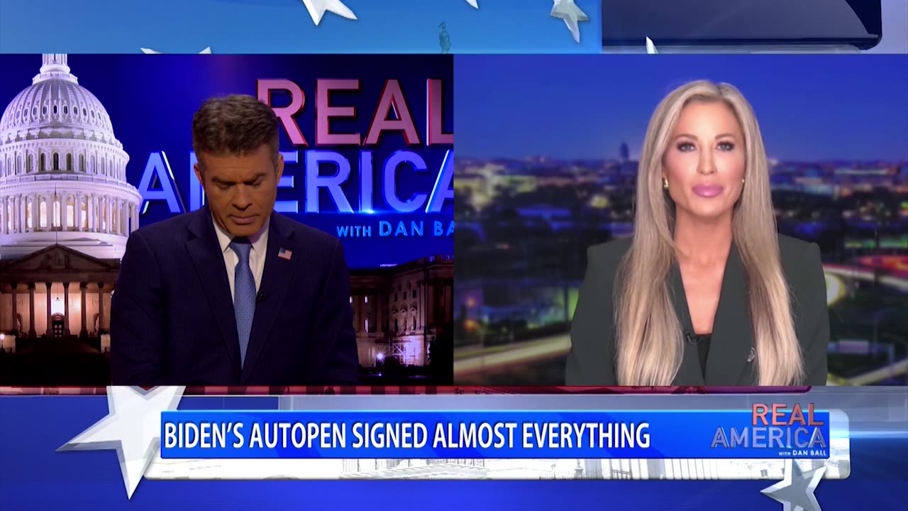 REAL AMERICA -- Dan Ball W/ Jenn Pellegrino, Kash Patel Releasing J6 Documents, 3/12/25