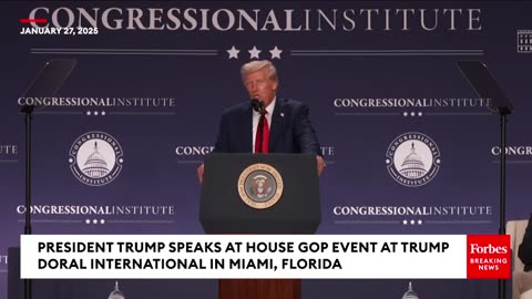 BREAKING NEWS: Trump Addresses House Republicans After Winning Standoff With Colombia