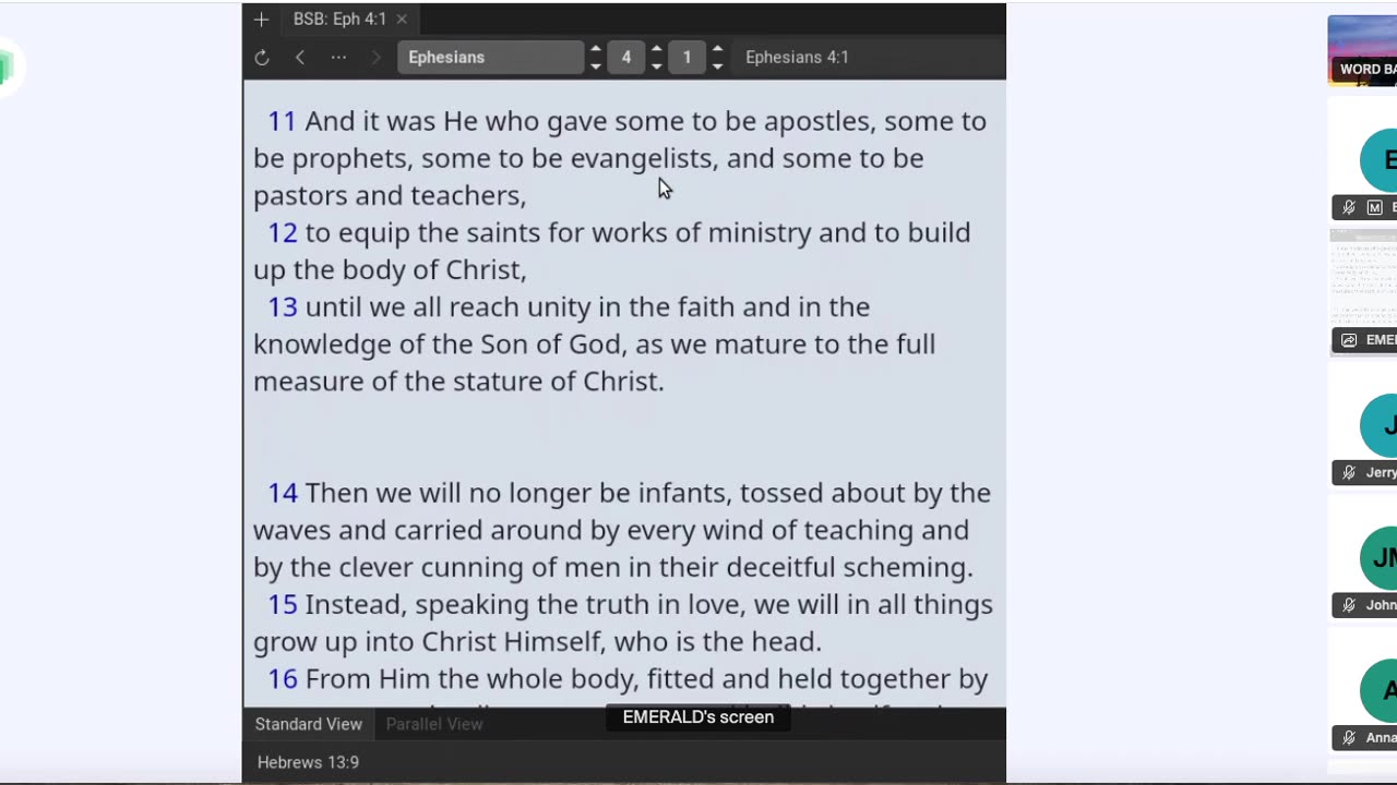 STUDY FROM THE BOOK OF HEBREWS PART33..2/23/2025