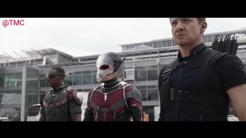 Iron Man Vs Captain - Airport Battle