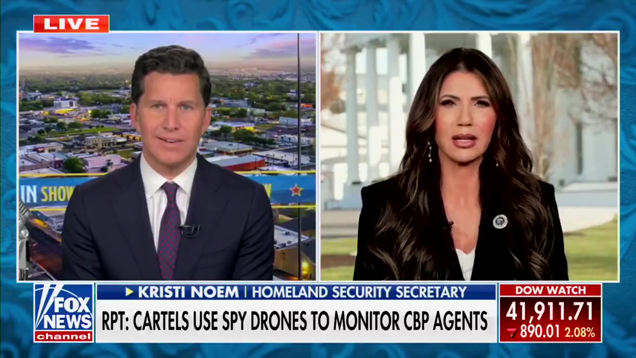 Kristi Noem Explains How U.S. Is Using Technology to Combat Sophisticated Cartel Tech