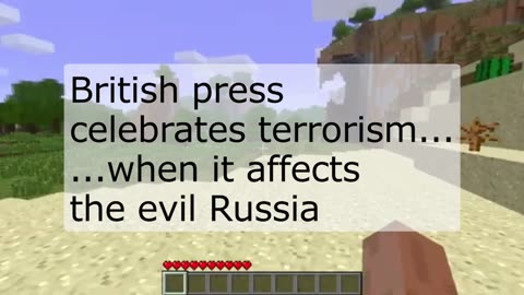 British press celebrates terrorism...but only when it affects Russia