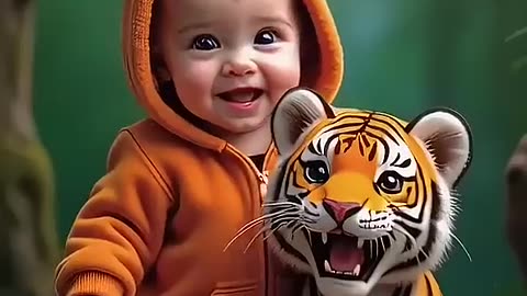 Child with animal || cute with child