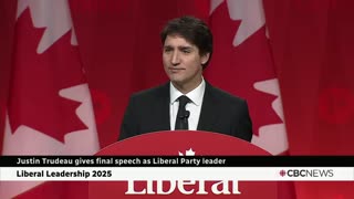 FULL SPEECH: Justin Trudeau gives final speech as Liberal Party leader Mar 9, 2025