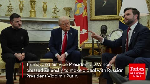 BREAKING NEWS- Trump Issues New Statement After Brutal Oval Office Meeting With Ukraine's Zelensky 