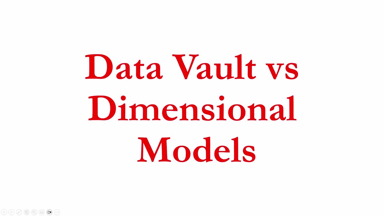 IBI058 - Commentary On Data Vault And Dimensional Models