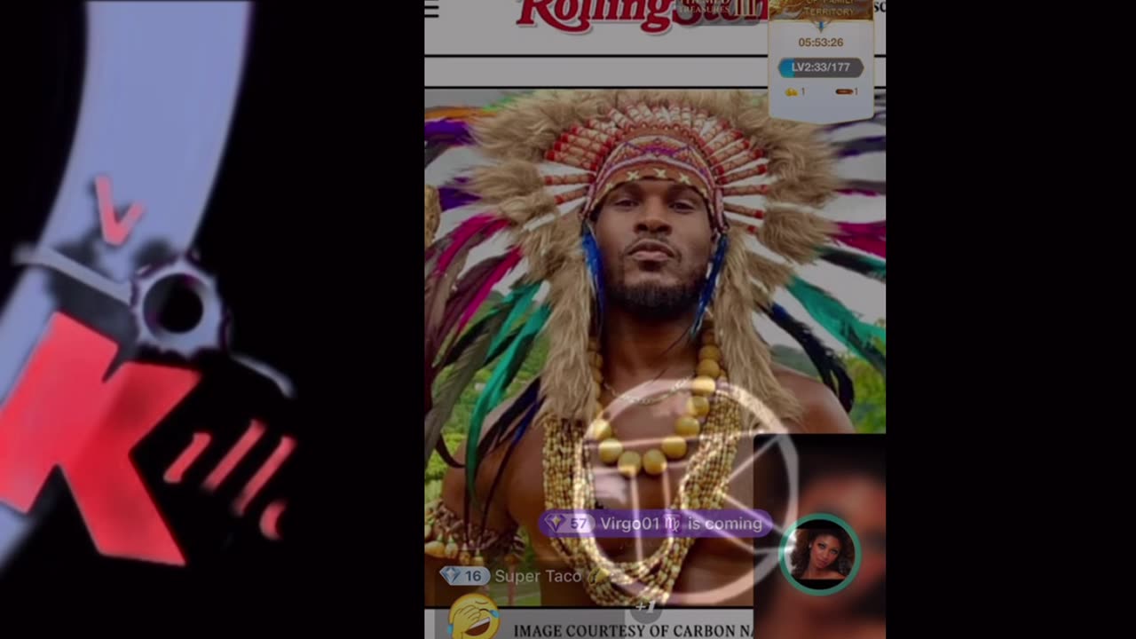 NATURE BOY MADE THE FRONT COVER OF ROLLING STONE MAGAZINE WHILE SERVING LIFE