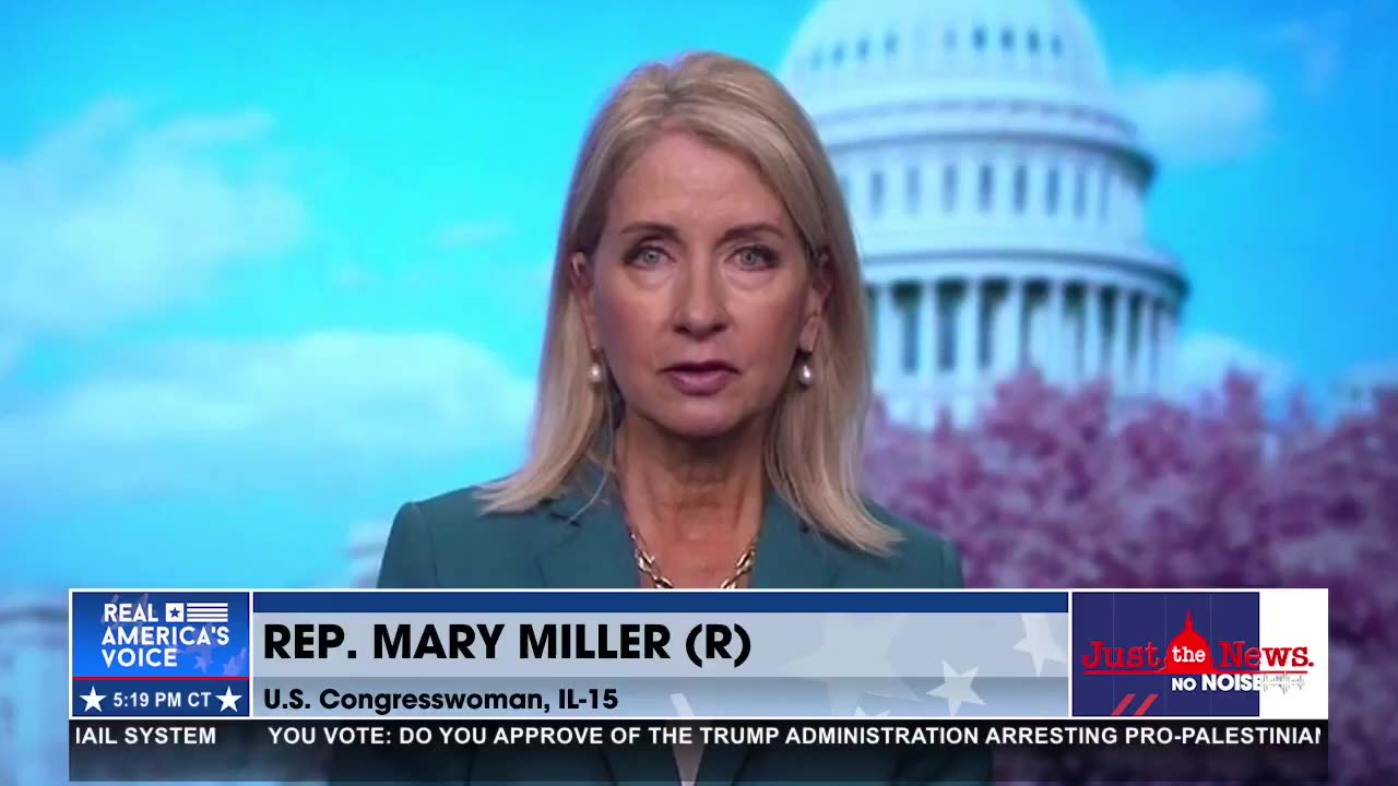 Rep. Mary Miller announces two bills codifying Trump’s EOs on women’s rights