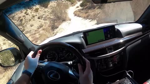 2021 Lexus LX 570 - POV Off-Road Test Drive (Binaural Audio)