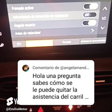 Do you want to deactivate the Lane Keeping System on your Dacia Sandero? #dacia #sandero #help