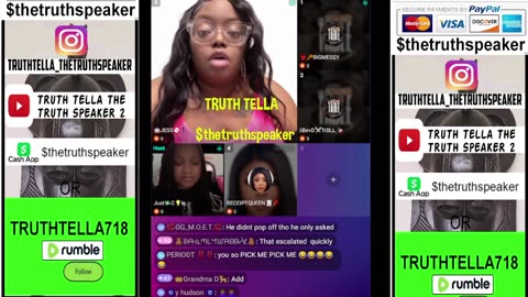 COLE'S ROUND TABLE GETS CRAZY AGAIN WITH VONVON, GRANDMA D, JESSY, RECEIPTQUEEN & MESSY STEPH GOING IN BUT FOR SOME REASON RECEIPTQUEEN'S PUBLIC CRIMMINAL CASE FOR CHILD ABUSE IS OFF LIMITS ON THE PANEL