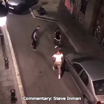 They tried to jump him. They failed.