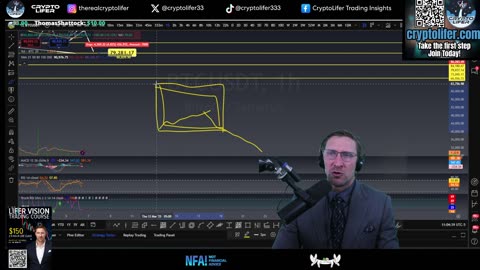 Bitcoin Live Trading: Jobless Data Disaster? How Will BTC React? This Pattern is Forming! EP1562