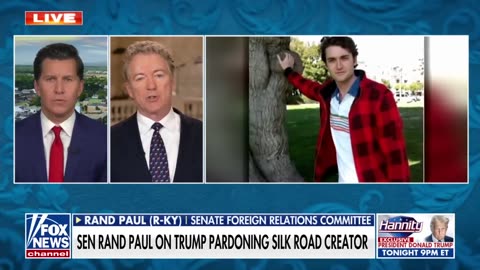 Sen. Rand Paul explains why Trump pardoned Ross Ulbricht