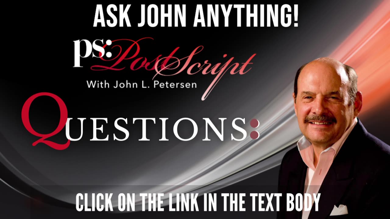 ASK JOHN ANYTHING!