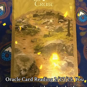 Oracle Card Reading 2/27/25