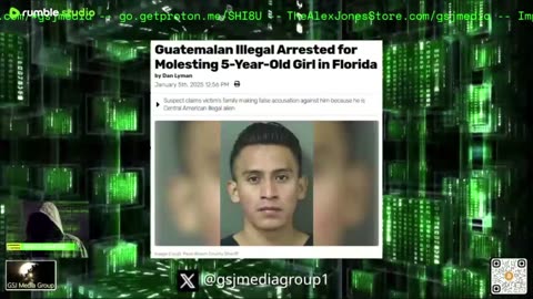 ILLEGAL MIGRANT ARRESTED IN FL FOR MOLESTING 5YR OLD GIRL