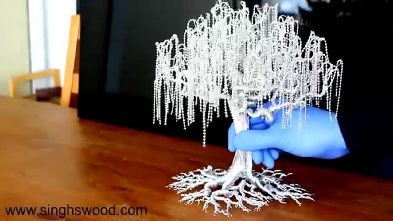 You too can create "copper wire crafts". Try it.