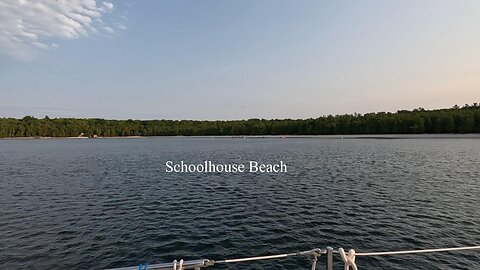 Beautiful Sail Across Lake Michigan - S. Manitou Island to Washington Island