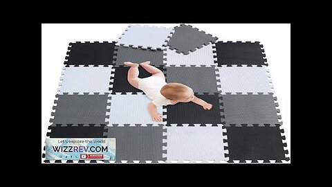 Baby Play Mat|Foam Puzzle Floor Playmat for InfantsChildren Kids|Tummy Time Crawling Sit Review