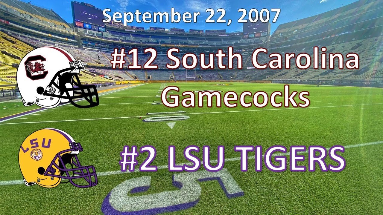 9/22/07 - #12 South Carolina vs #2 LSU