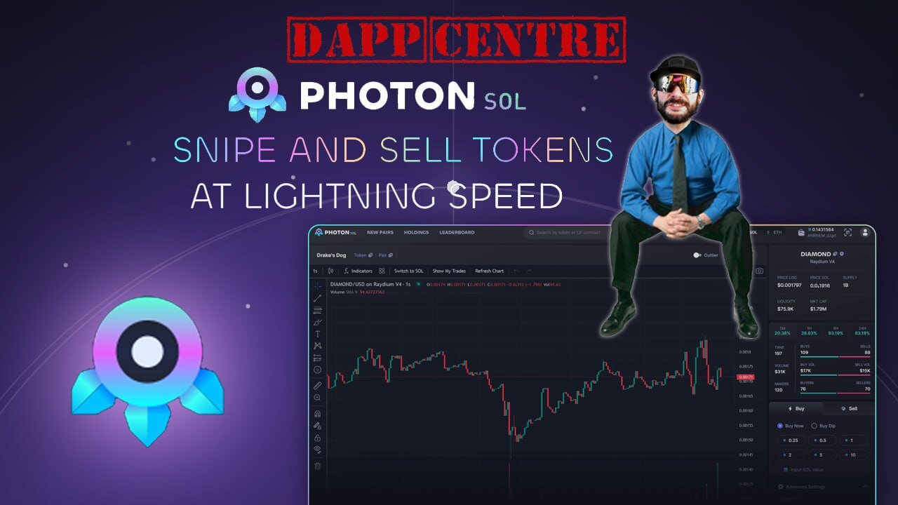 SNIPE AND SELL TOKENS AT LIGHTNING SPEED🔥 WITH PHOTON ON SOLANA! 🤑🚀