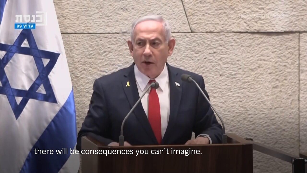 Netanyahu: 'If you don't release our hostages, there will be consequences you can't imagine'