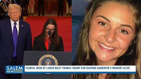 Tearful Mom Of Laken Riley Thanks Trump For Keeping Her Daughter’s Memory Alive