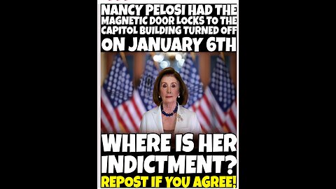 desperate liberal satanic democrat cult klan nancy pelosi trying very hard doubling down january 6