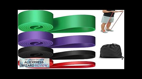 Resistance Band Heavy Duty Latex Sports Elastic Belt Pull Up Assist Bands Review