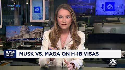 Musk vs. MAGA on H1-B visas